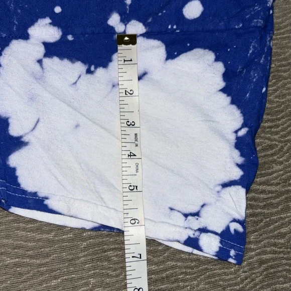 AC/DC Highway to Hell Blue Tie Dye T Shirt, Size XL, NWOT - Picture 9 of 9